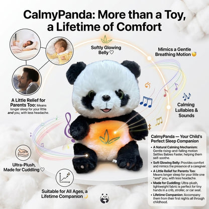 CalmyPanda™️Breathing Panda Baby Sleep Companion
